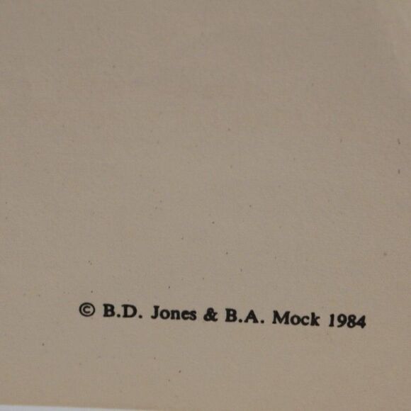 Mark It With Blessings by B Jones B Mock Cross Stitch Patterns Leaflet 1985 - Picture 4 of 5